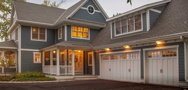 James Hardie fiber cement siding and trim installed by Ampro Builders